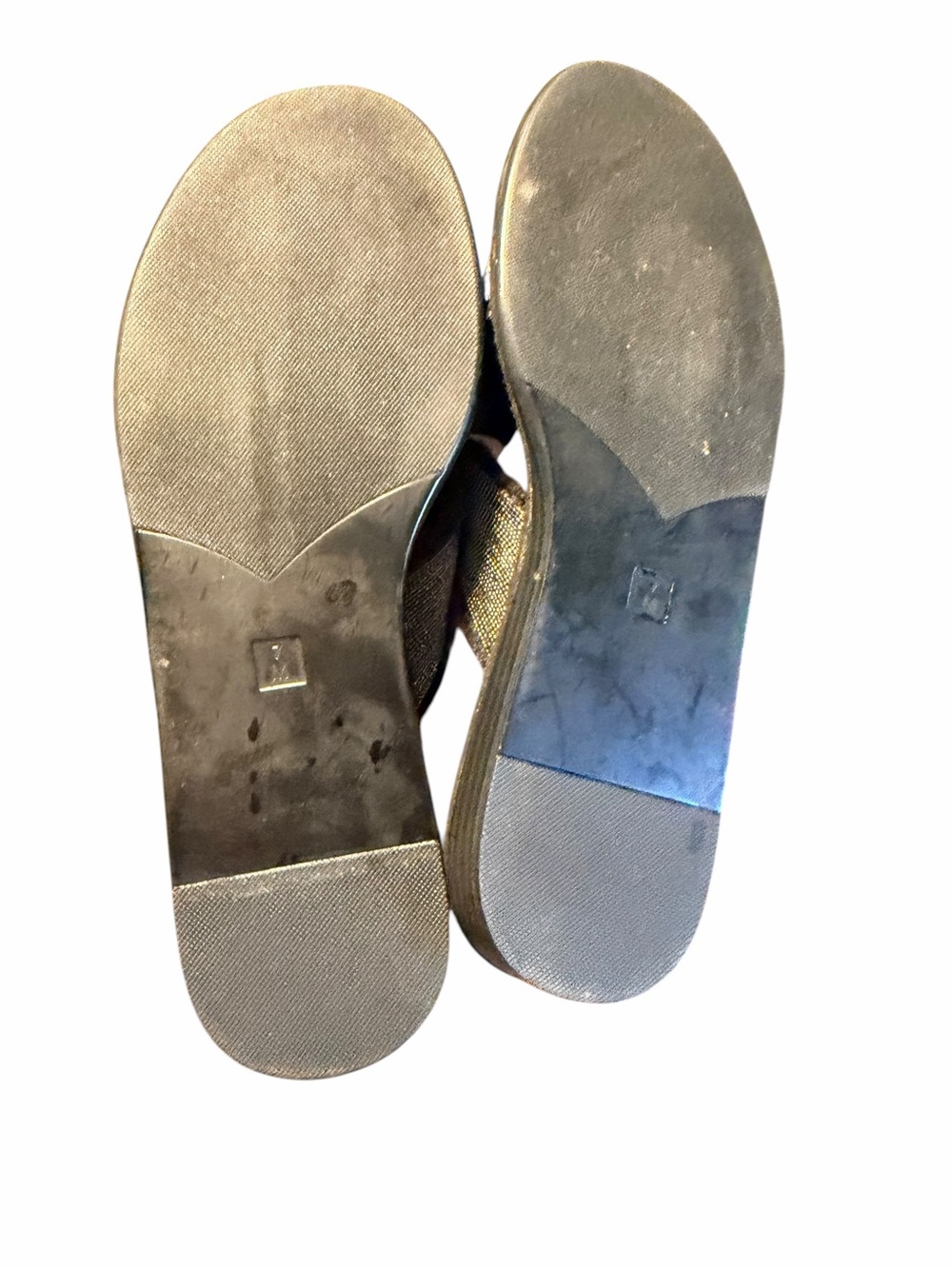VANELi Bogie Slide Sandal-Metallic Charcoal Cross-Band Size 7M - Picture 5 of 7